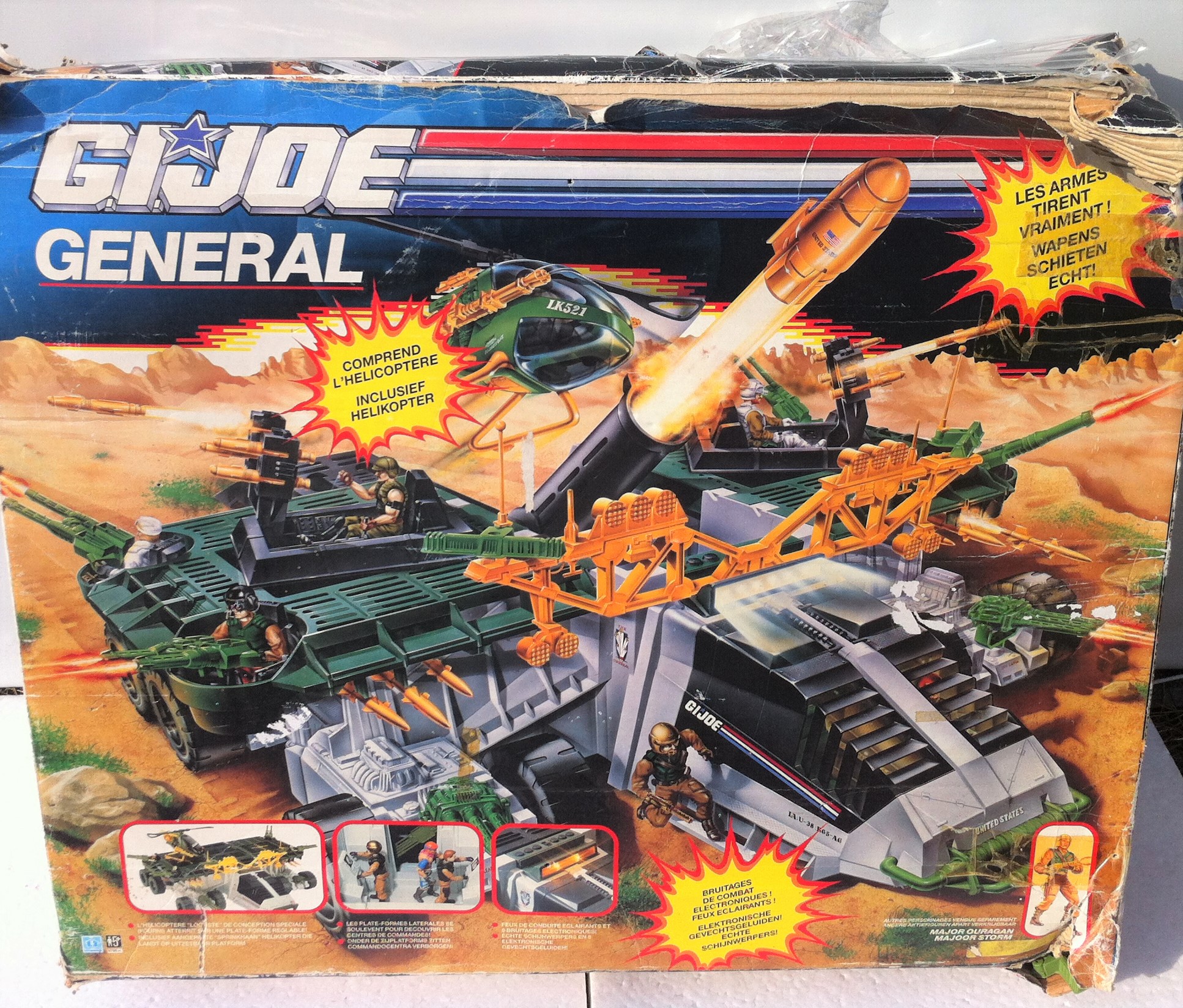 GI JOE BASE GENERAL Boutique Univers Vintage